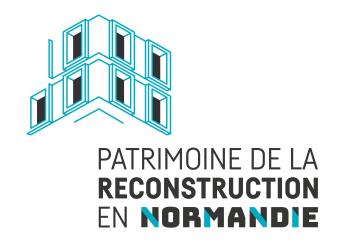 Logo du label "Patrimoine de la Reconstruction"